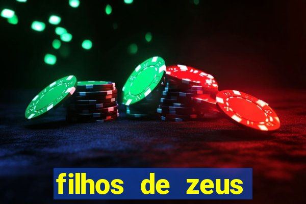 filhos de zeus mitologia grega